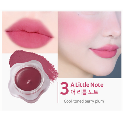 Dearmay Pure Falling Mood Lip Pot – 7 Colors | Vegan Korean Lip & Cheek Pot