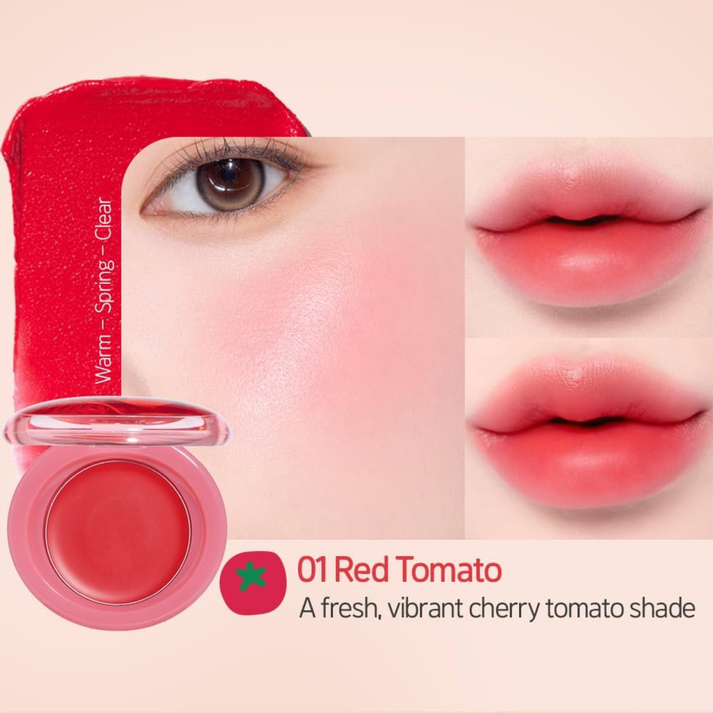 ETUDE Fruity Lip & Cheek Blur Balm – 5 Colors | Korean Makeup Australia