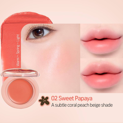 ETUDE Fruity Lip & Cheek Blur Balm – 5 Colors | Korean Makeup Australia