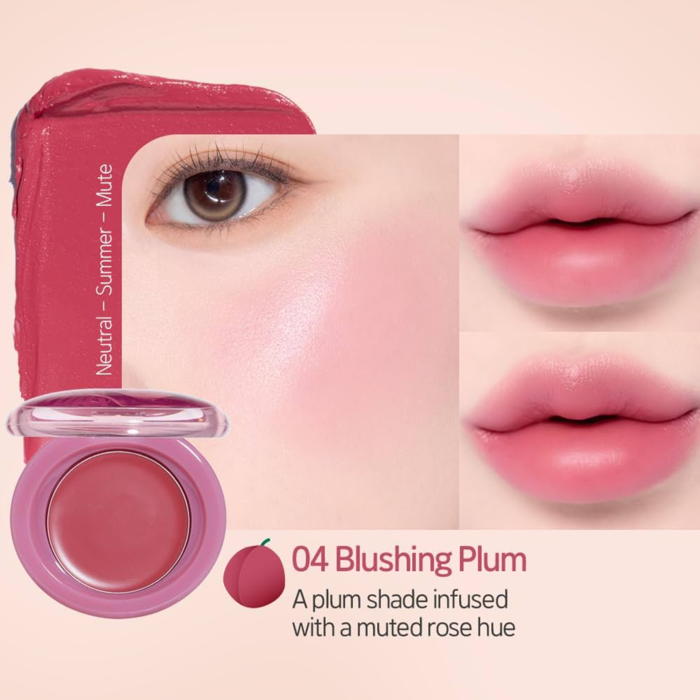 ETUDE Fruity Lip & Cheek Blur Balm – 5 Colors | Korean Makeup Australia