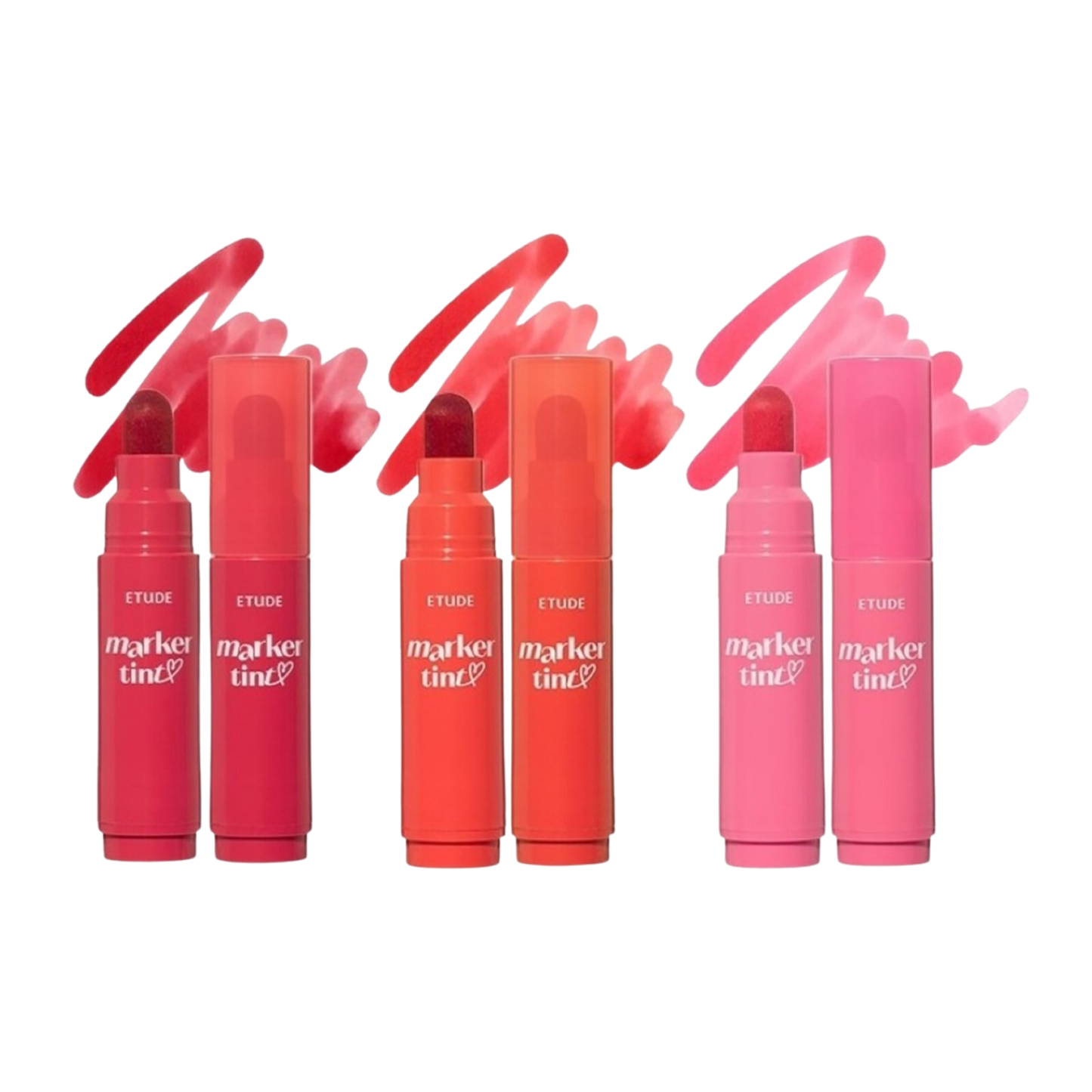 ETUDE Dear Darling Marker Tint – 6 Colors | Korean Lip Tint Australia