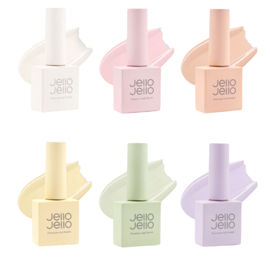 Jello Jello Spring Pastel Mood Edition Gel Nail Polish 6 Color Set – Korean Beauty | kosmeticau Australia