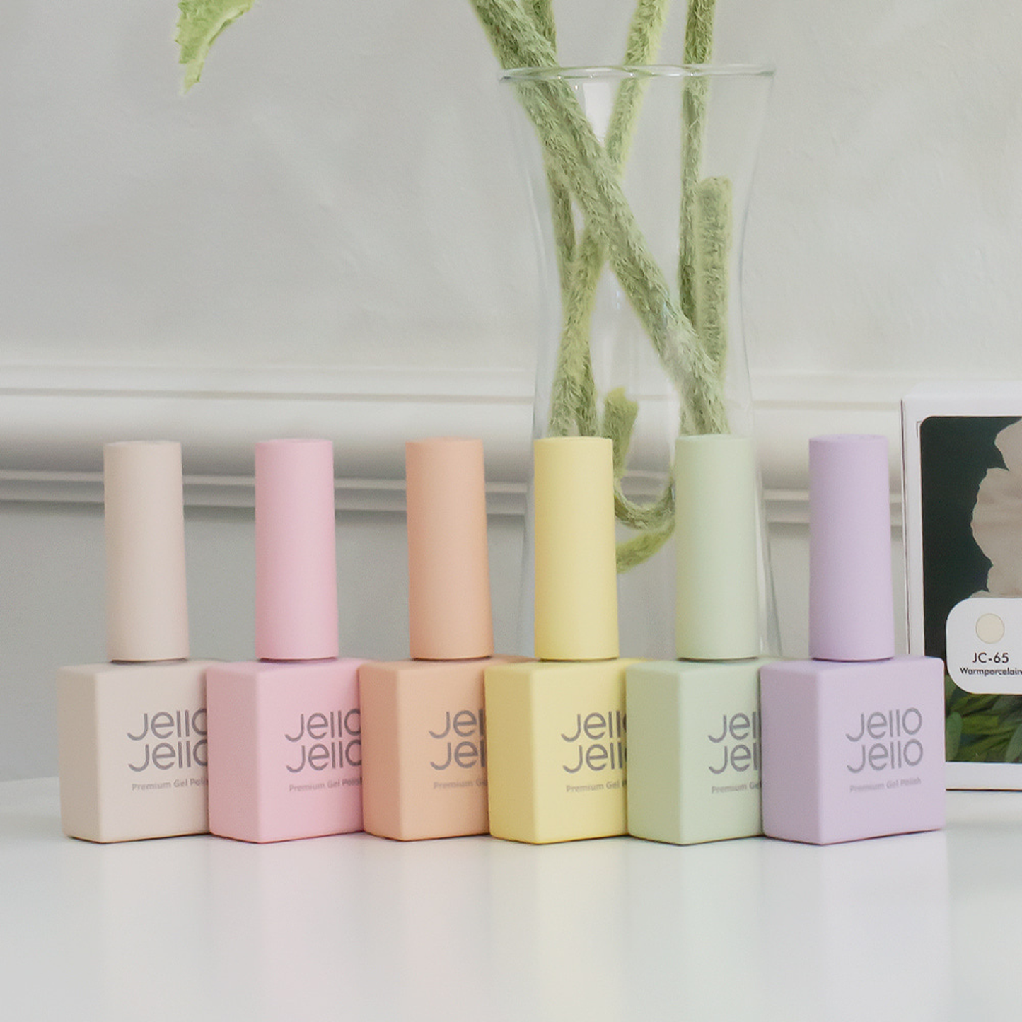 Jello Jello Spring Pastel Mood Edition Gel Nail Polish 6 Color Set – Korean Beauty | kosmeticau Australia