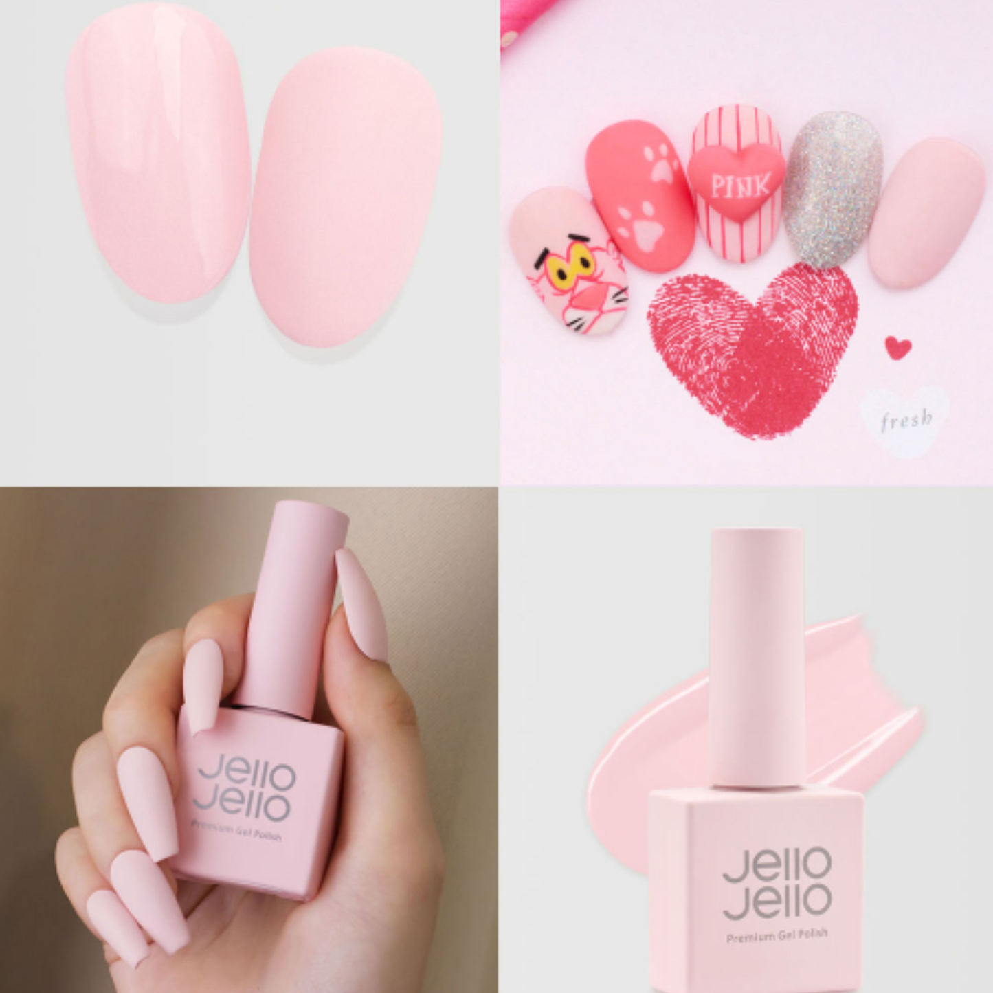 Jello Jello Spring Pastel Mood Edition Gel Nail Polish 6 Color Set – Korean Beauty | kosmeticau Australia