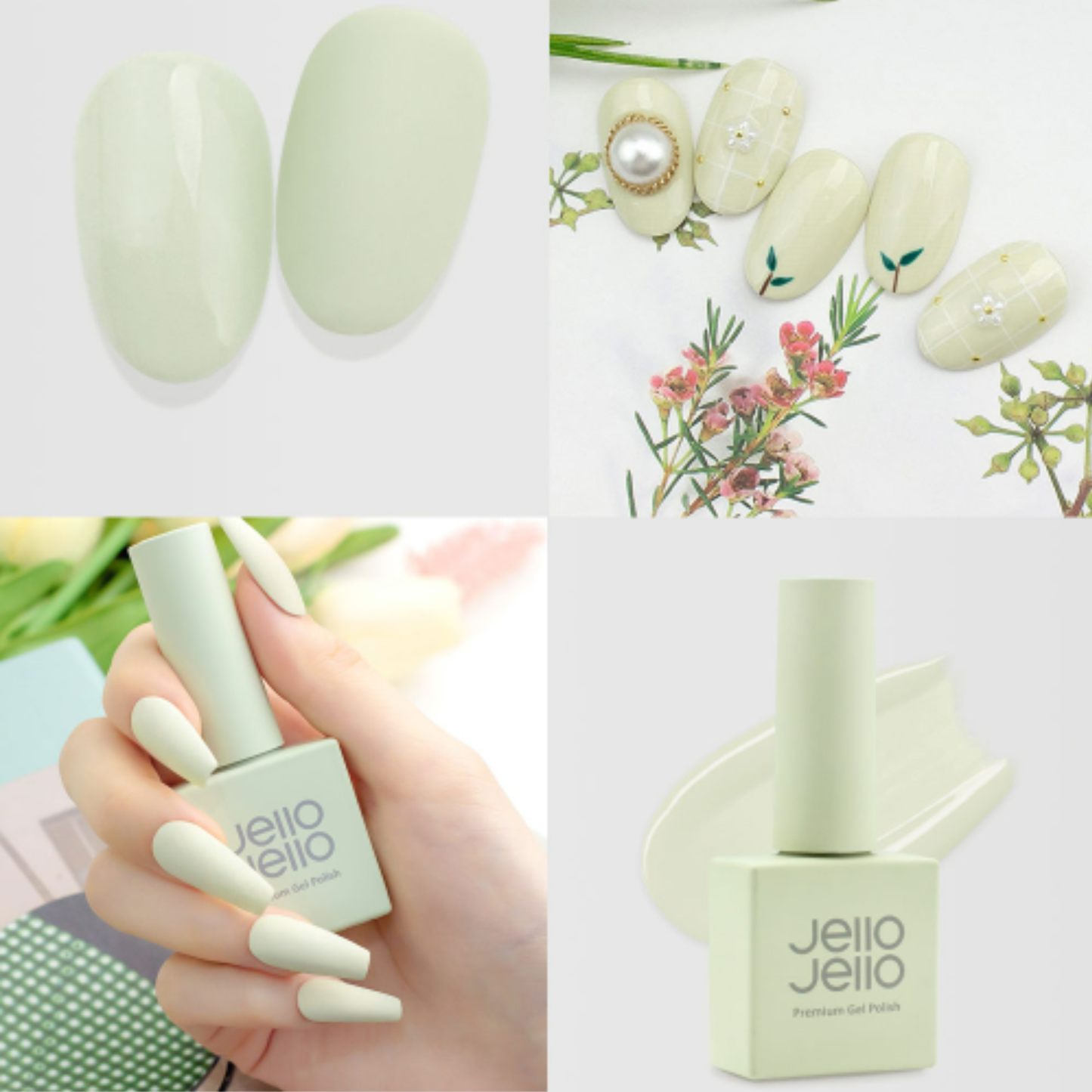 Jello Jello Spring Pastel Mood Edition Gel Nail Polish 6 Color Set – Korean Beauty | kosmeticau Australia