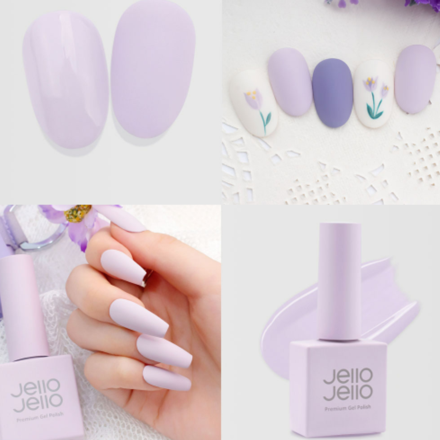 Jello Jello Spring Pastel Mood Edition Gel Nail Polish 6 Color Set – Korean Beauty | kosmeticau Australia