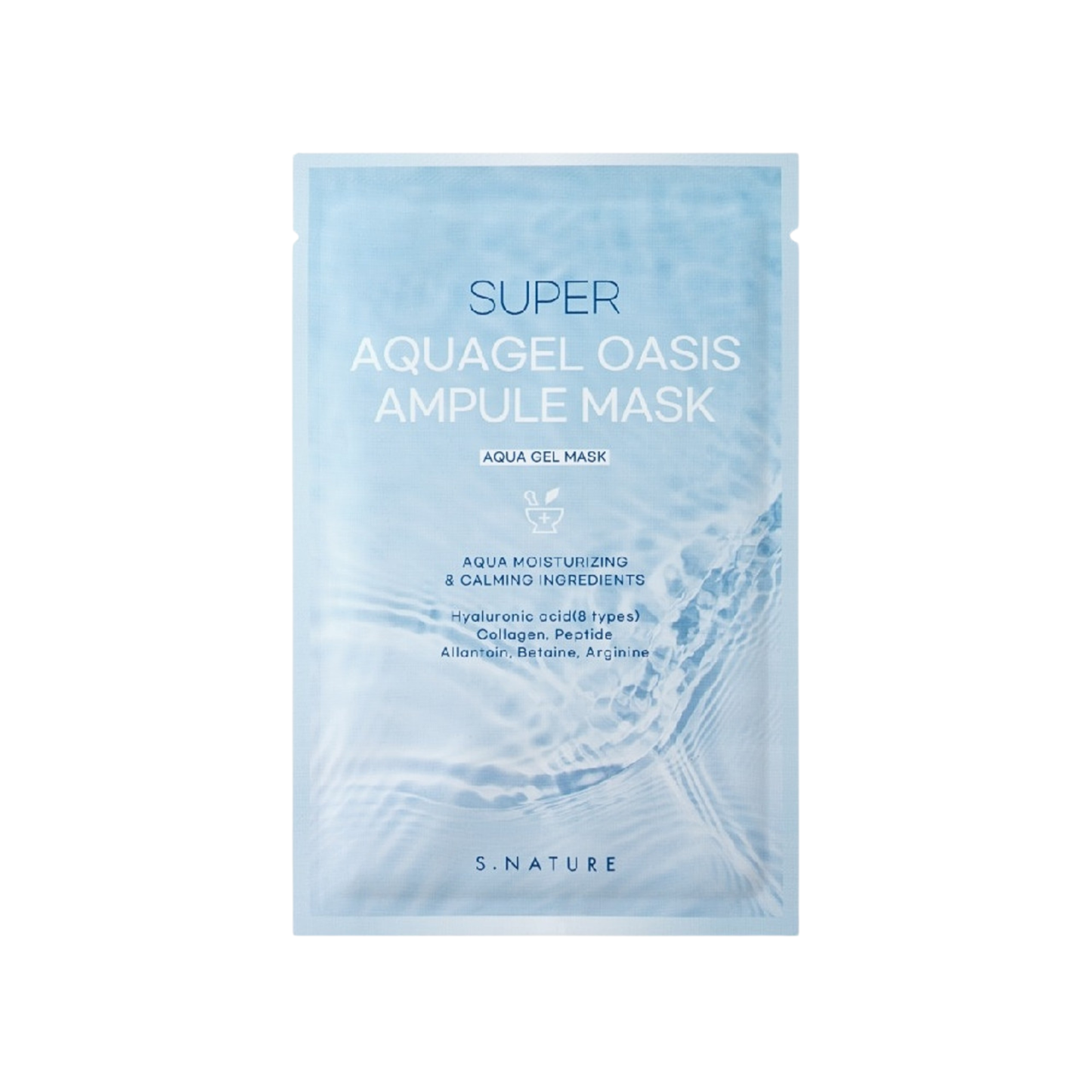 S.Nature Super Aquagel Oasis Ampule Mask – Hydrating Sheet Mask | kosmeticau Australia