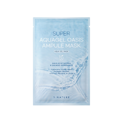 S.Nature Super Aquagel Oasis Ampule Mask – Hydrating Sheet Mask | kosmeticau Australia
