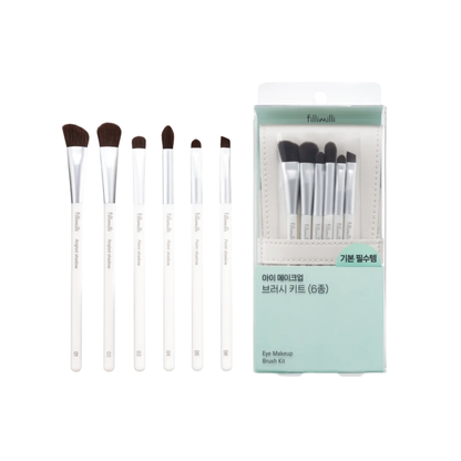 Fillimilli Eye Makeup Brush Kit (6 Types) – Professional Eye Brush Set | kosmeticau Australia