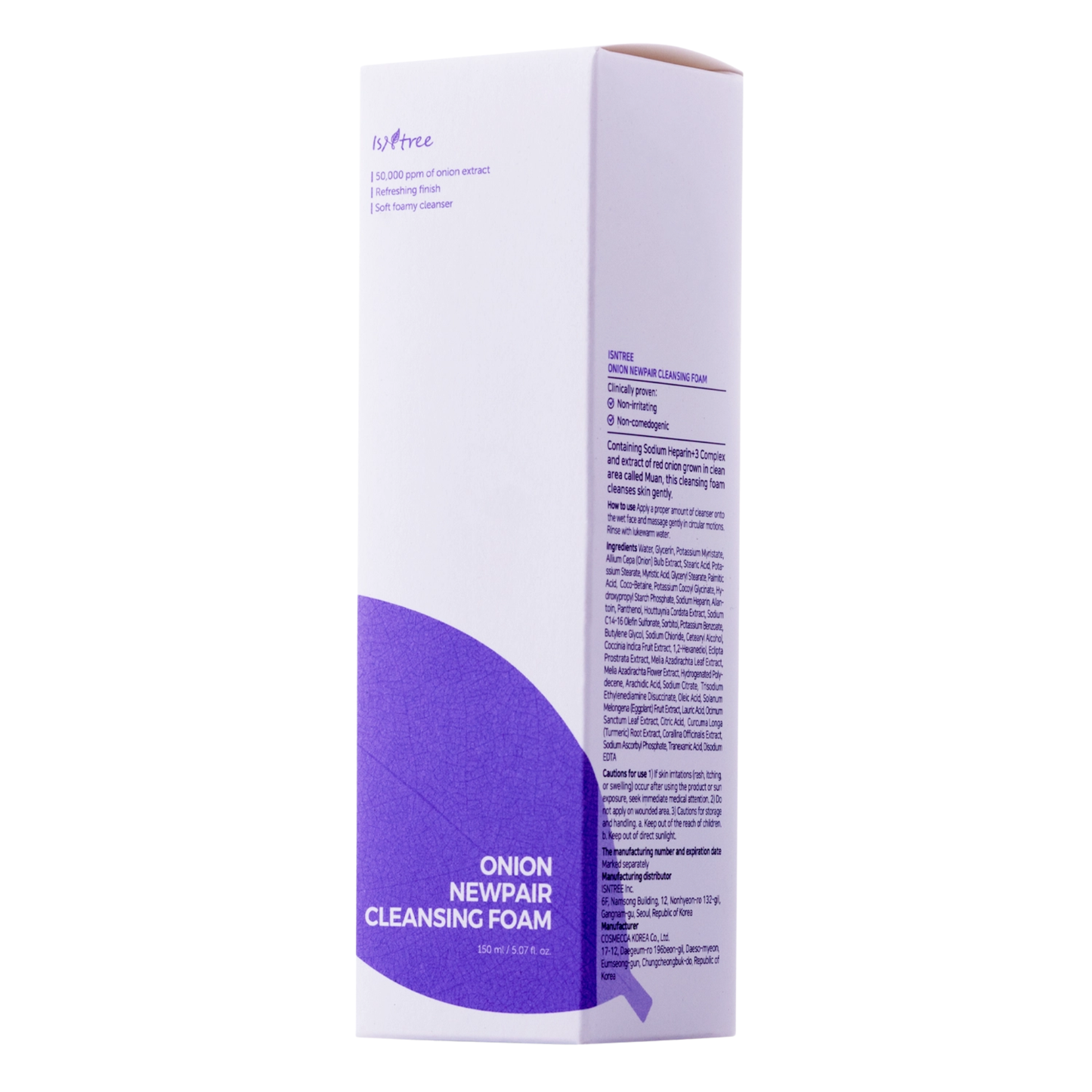 Isntree Onion Newpair Cleansing Foam – Brightening & Calming Cleanser | kosmeticau Australia