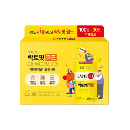 Lacto-Fit Probiotics Gold Family Pack 130 Sticks