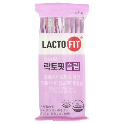 Lacto-Fit Probiotics Slim 30 Sticks Double Pack (30-Day Supply) – Daily Wellness & Digestive Care | kosmeticau Australia