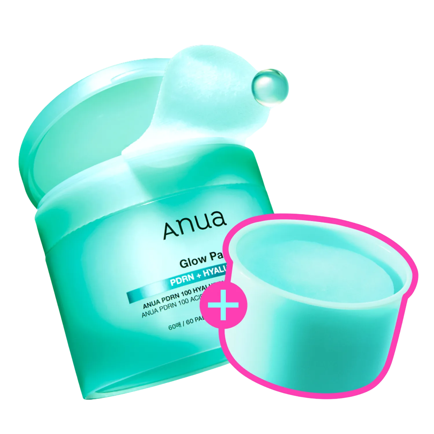 Anua PDRN 100 Hyaluronic Acid Glow Pad – Korean Skincare Australia | kosmeticau
