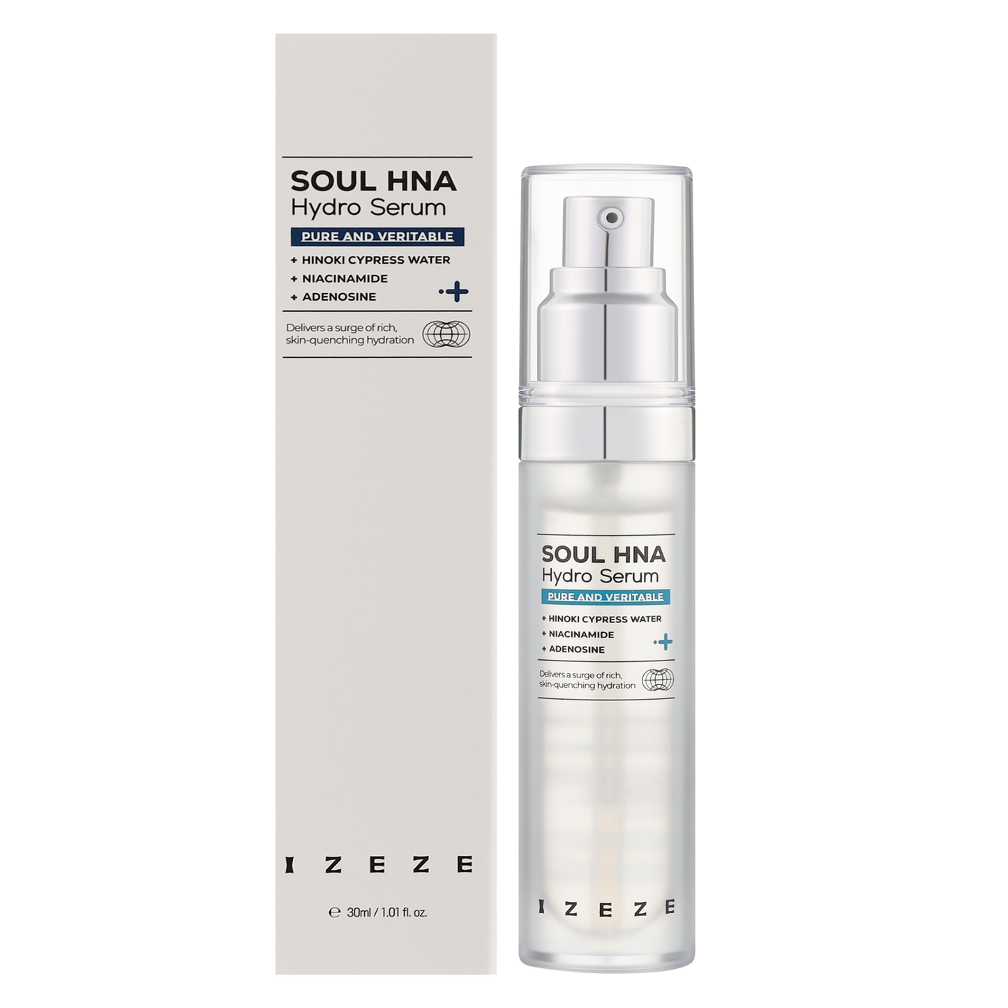 IZEZE Soul HNA Hydro Serum 30ml – Hydrating & Brightening Serum | kosmeticau Australia