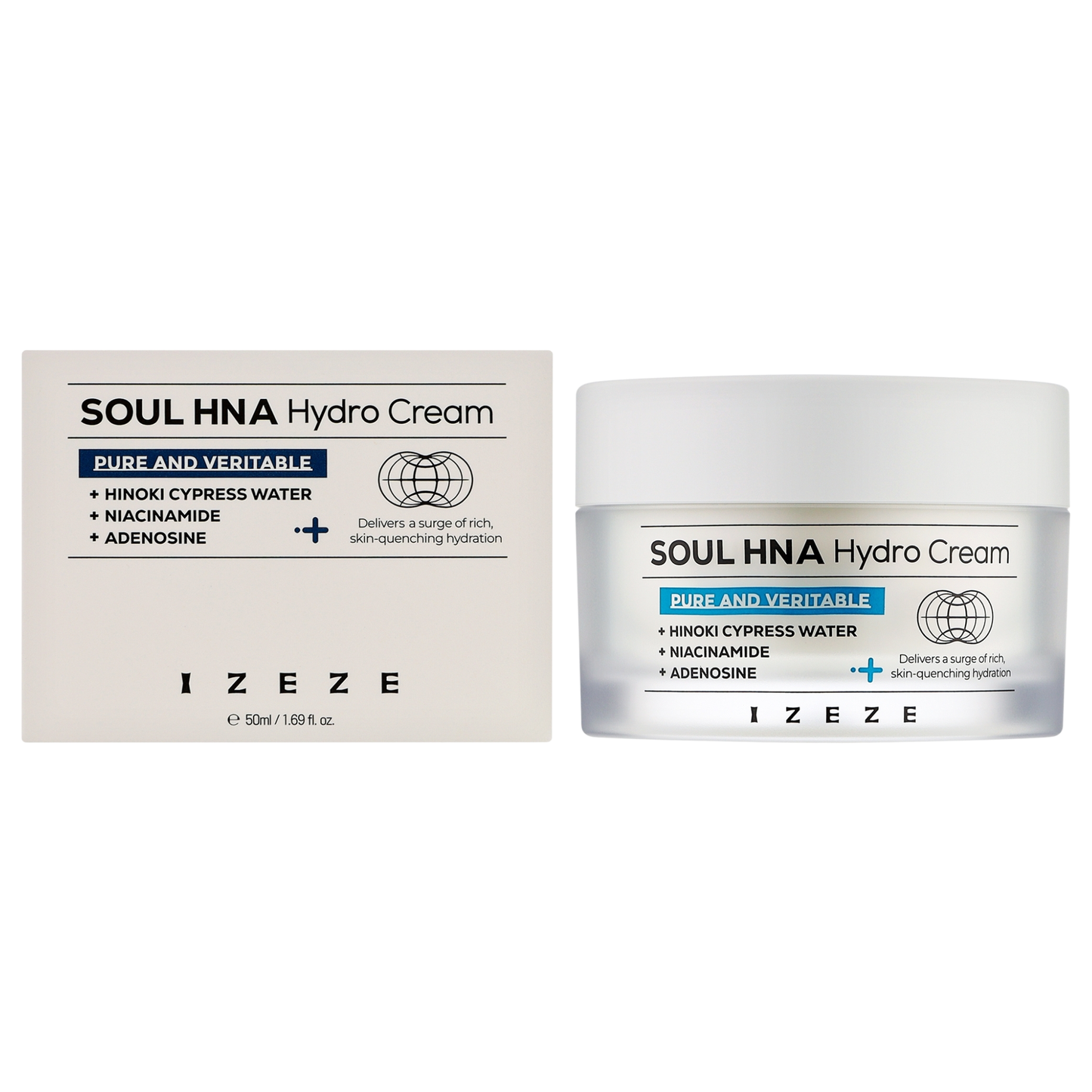IZEZE Soul HNA Hydro Cream 50 ml – Deep Hydration & Brightening Cream | kosmeticau Australia