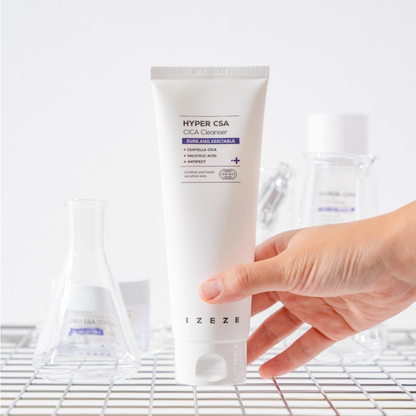 IZEZE Hyper CSA Cica Cleanser 150ml – Soothing Foam Cleanser for Acne-Prone Skin | kosmeticau Australia