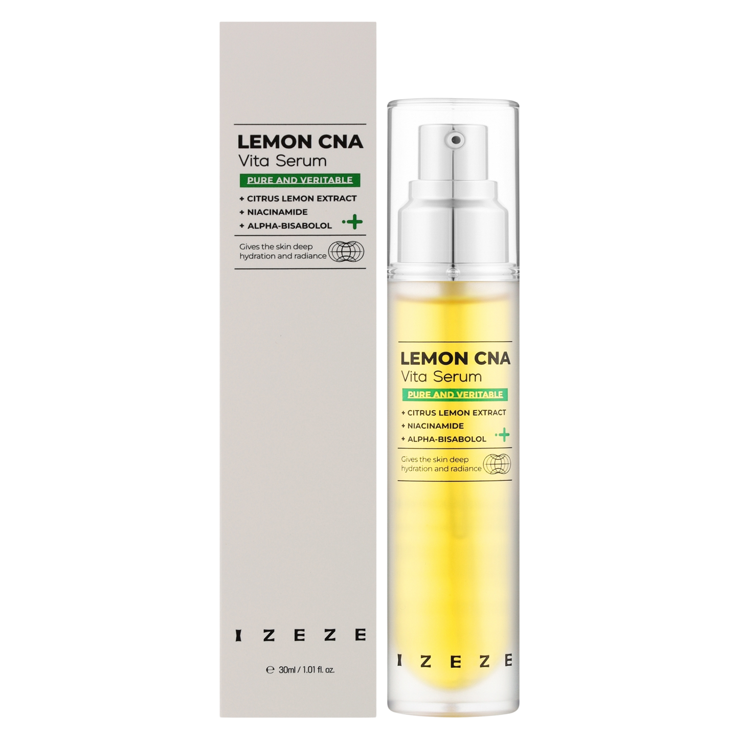 IZEZE Lemon CNA Vita Serum 30ml – Brightening & Hydrating Vitamin C Serum | kosmeticau Australia