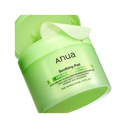 Anua Azelaic 10 Hyaluron Redness Soothing Pad – Calming Korean Toner Pads | kosmeticau Australia