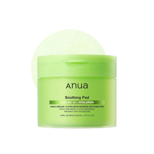 Anua Azelaic 10 Hyaluron Redness Soothing Pad – Calming Korean Toner Pads | kosmeticau Australia