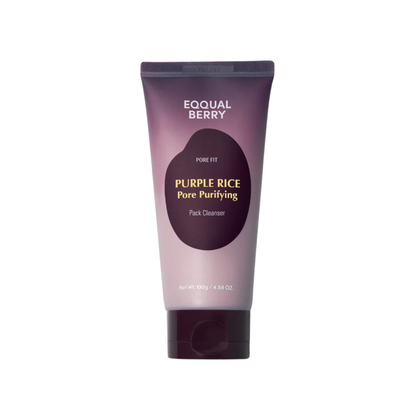 Eqqualberry Purple Rice Pore Purifying Pack Cleanser – 2-in-1 Clay Cleanser & Mask | kosmeticau Australia