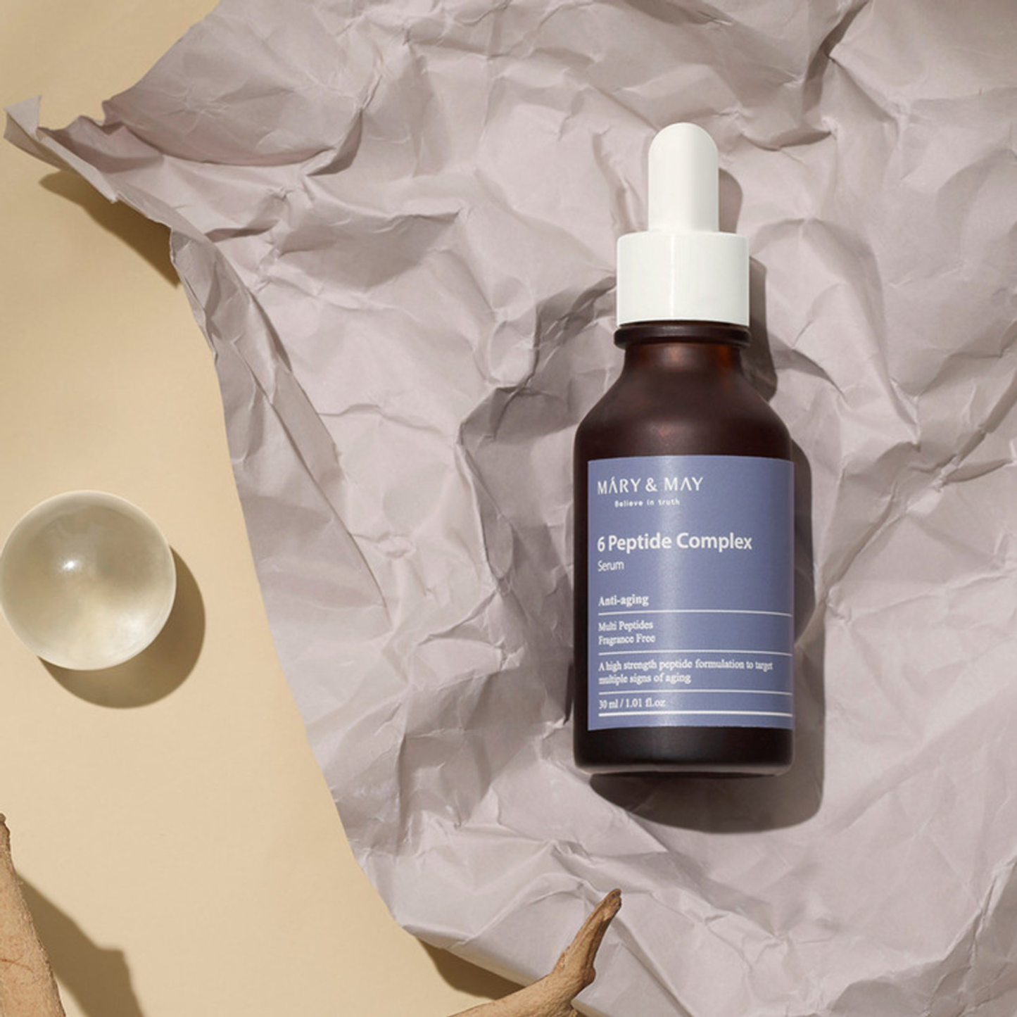 Mary & May 6 Peptide Complex Serum – Korean Skincare Australia