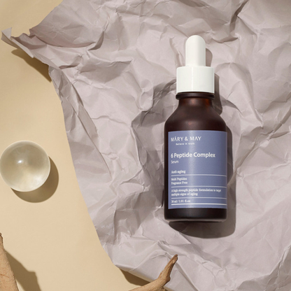 Mary & May 6 Peptide Complex Serum – Korean Skincare Australia
