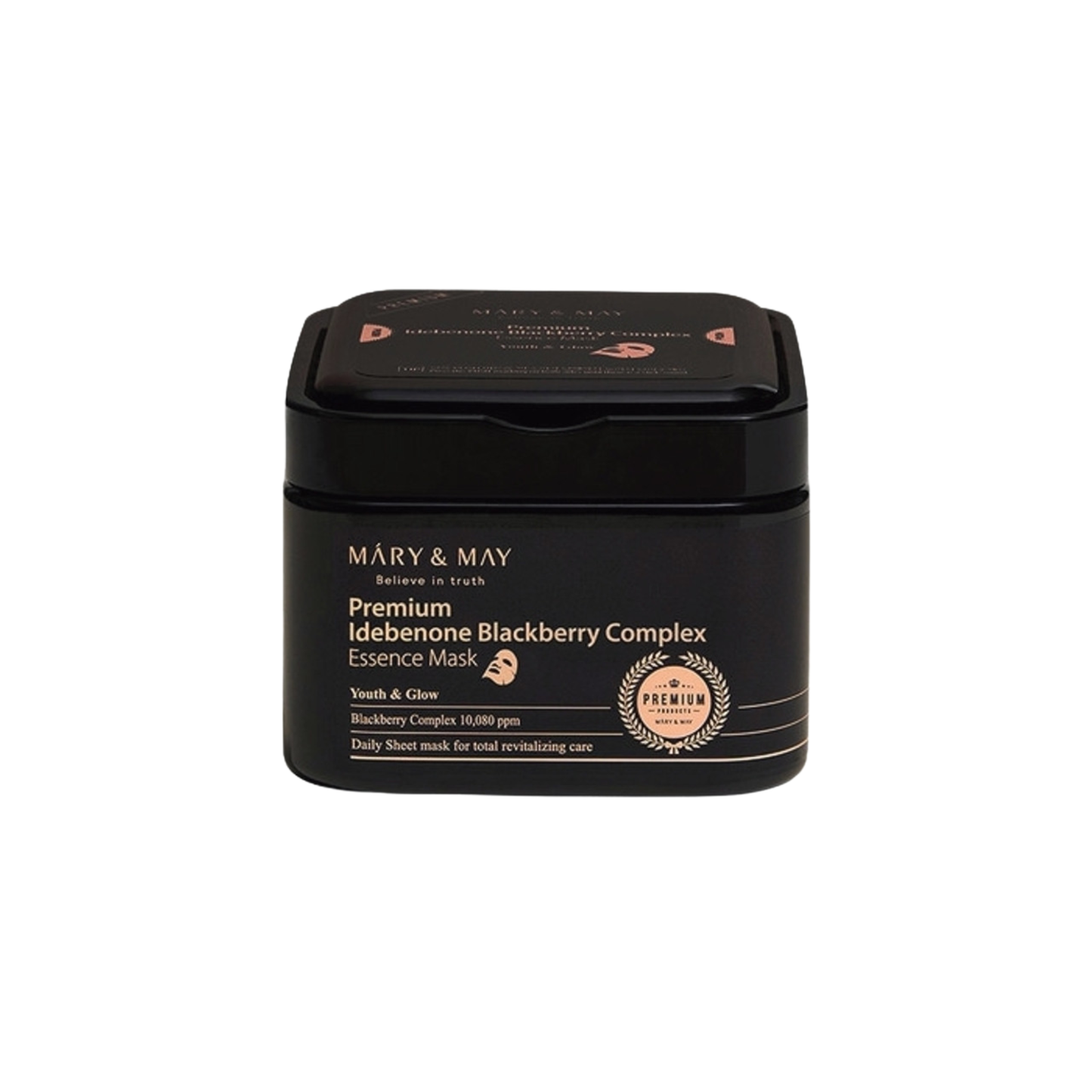 Mary&May Premium Idebenone Blackberry Complex Essence Mask (20pcs) ??Korean Skincare Australia