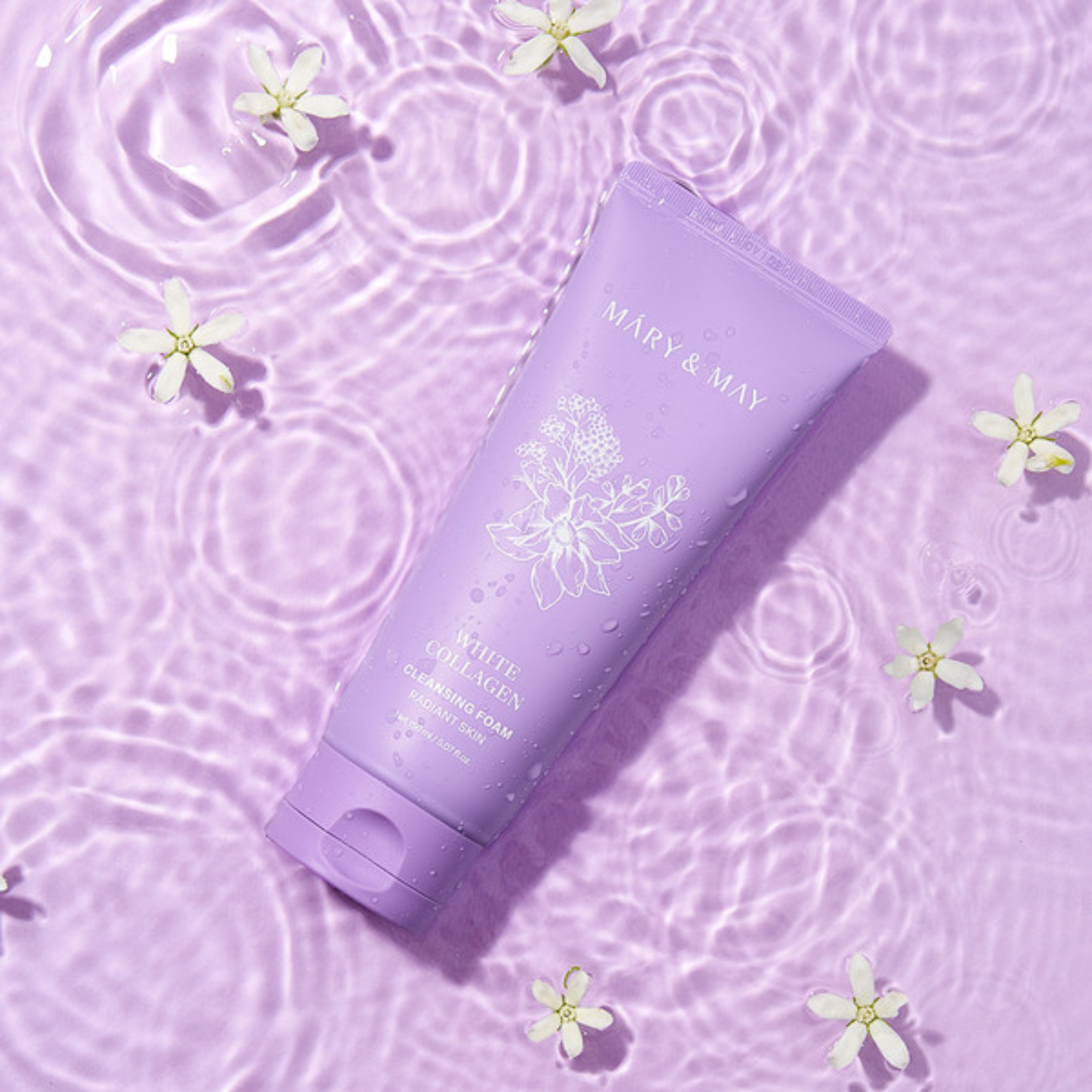 Mary & May White Collagen Cleansing Foam 150ml – Korean Skincare Australia