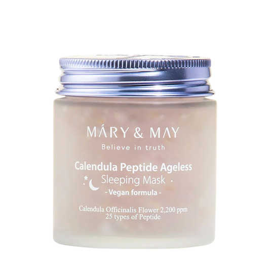 Mary & May Calendula Peptide Ageless Sleeping Mask 110g – Korean Skincare Australia