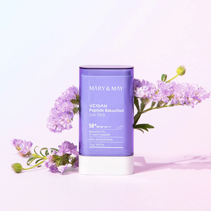 Mary & May Vegan Peptide Bakuchiol Sun Stick 18g – Korean Skincare Australia