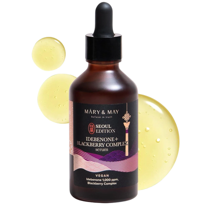 Mary & May Seoul Edition Idebenone + Blackberry Complex Serum 80ml – Korean Skincare Australia
