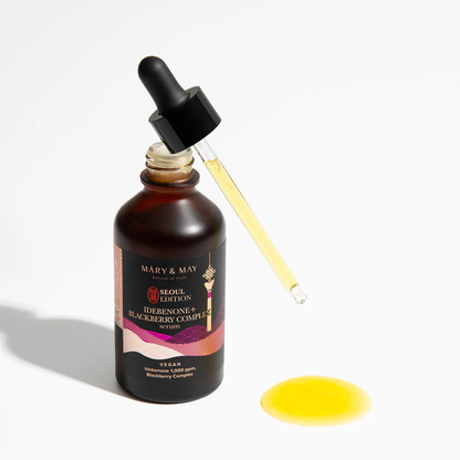 Mary & May Seoul Edition Idebenone + Blackberry Complex Serum 80ml – Korean Skincare Australia
