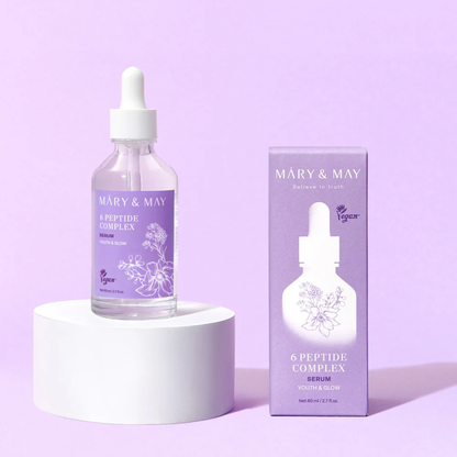 Mary & May 6 Peptide Complex Serum 80ml – Korean Skincare Australia