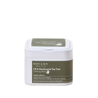 Mary & May Cica Houttuynia Tea Tree Calming Mask (30pcs) – Korean Skincare Australia