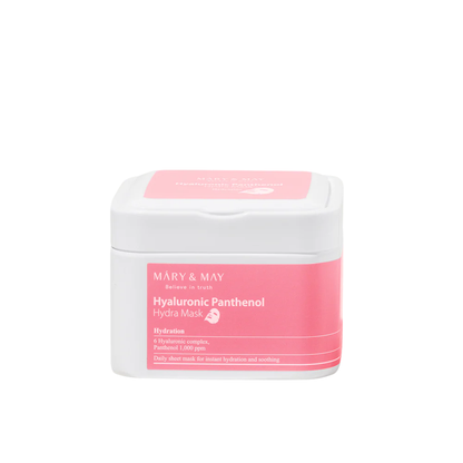 Mary & May Hyaluronic Panthenol Hydra Mask (30 Sheets) – Korean Skincare Australia
