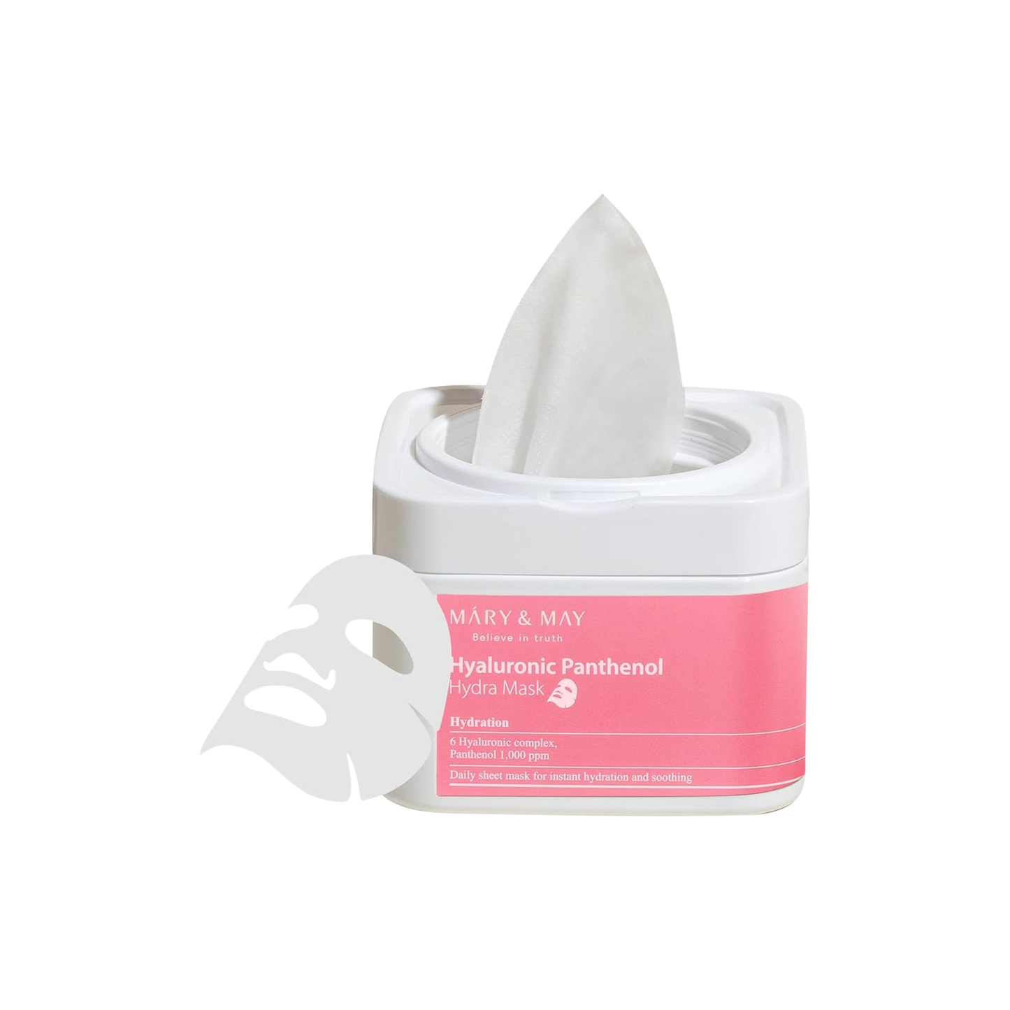 Mary & May Hyaluronic Panthenol Hydra Mask (30 Sheets) – Korean Skincare Australia