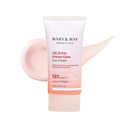 Mary & May Vegan Primer Glow Sun Cream 50ml – Korean Skincare Australia