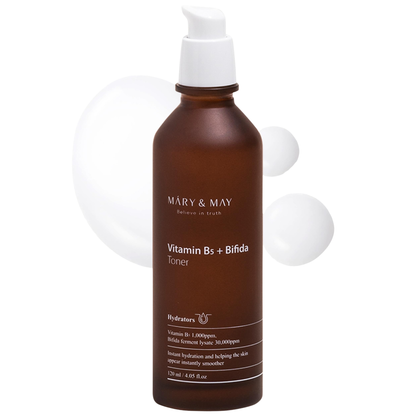Mary & May Vitamin B5 + Bifida Toner 120ml – Korean Skincare Australia
