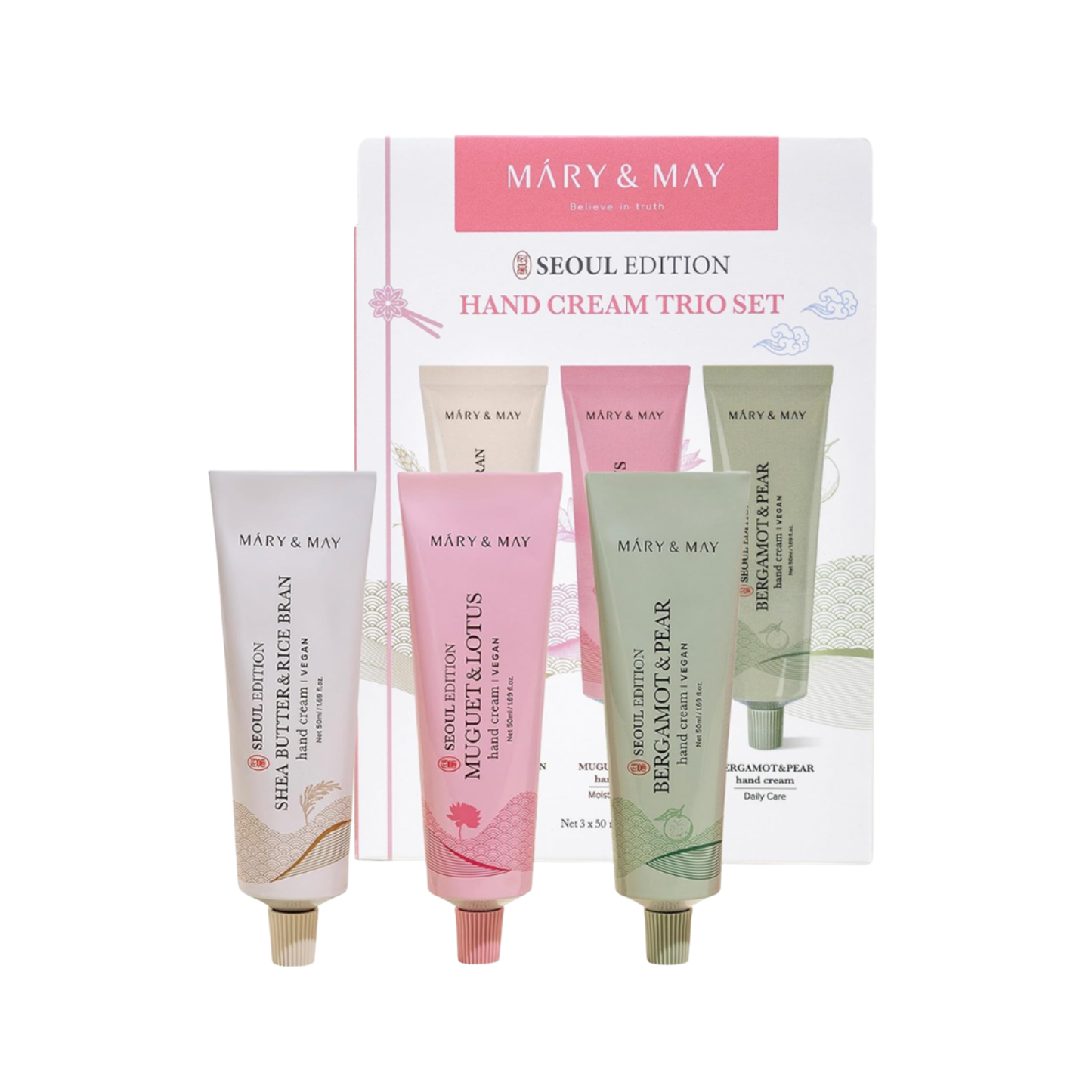 Mary&May Seoul Edition Hand Cream Trio Set – Korean Skincare Australia