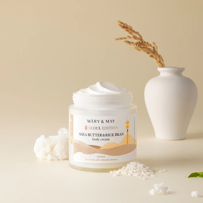 Mary&May – Shea Butter & Rice Bran Body Cream 250ml