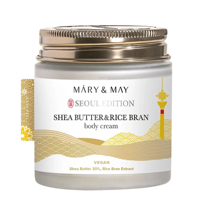 Mary&May – Shea Butter & Rice Bran Body Cream 250ml