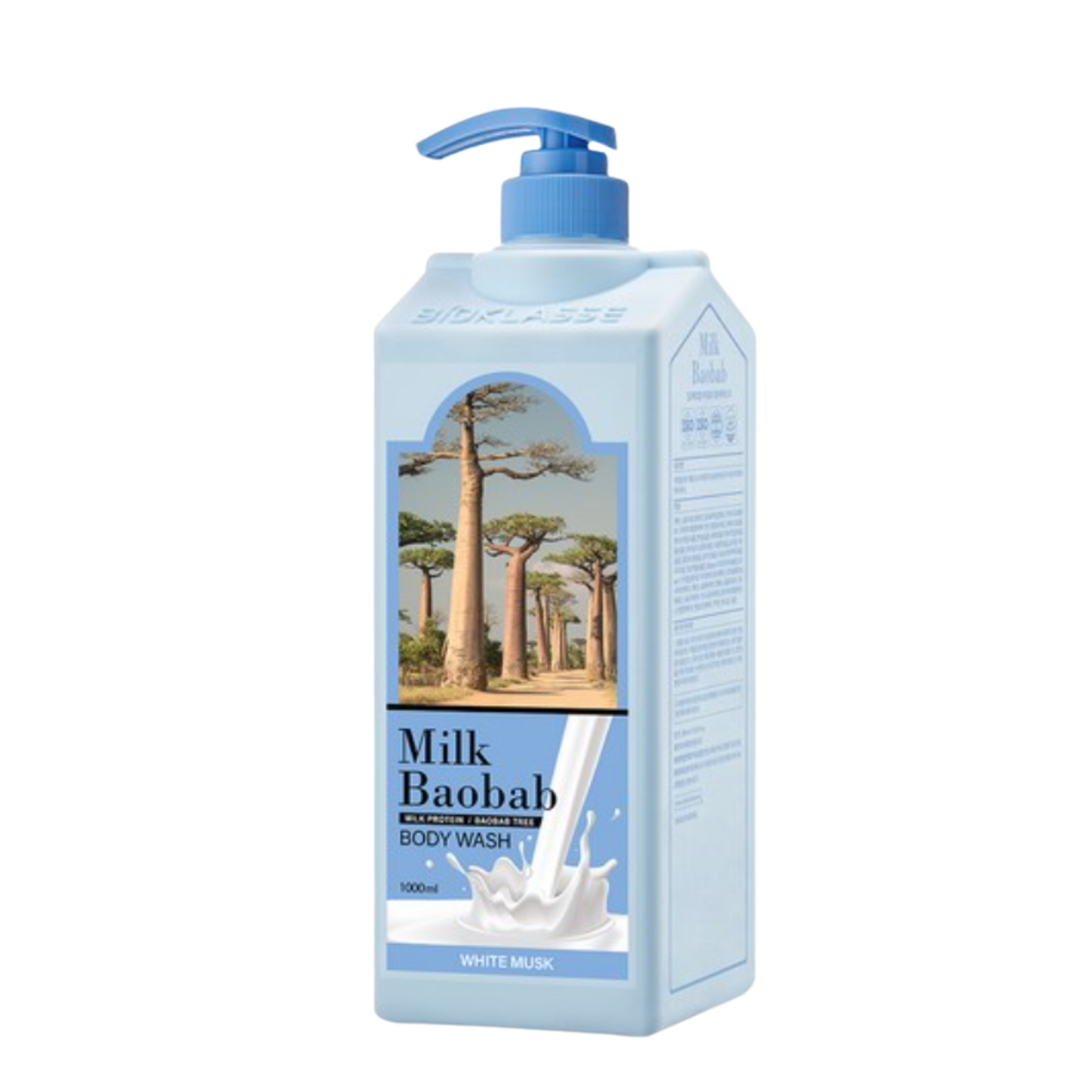 MILK BAOBAB Body Wash White Musk 1000ml – Korean Body Wash Australia