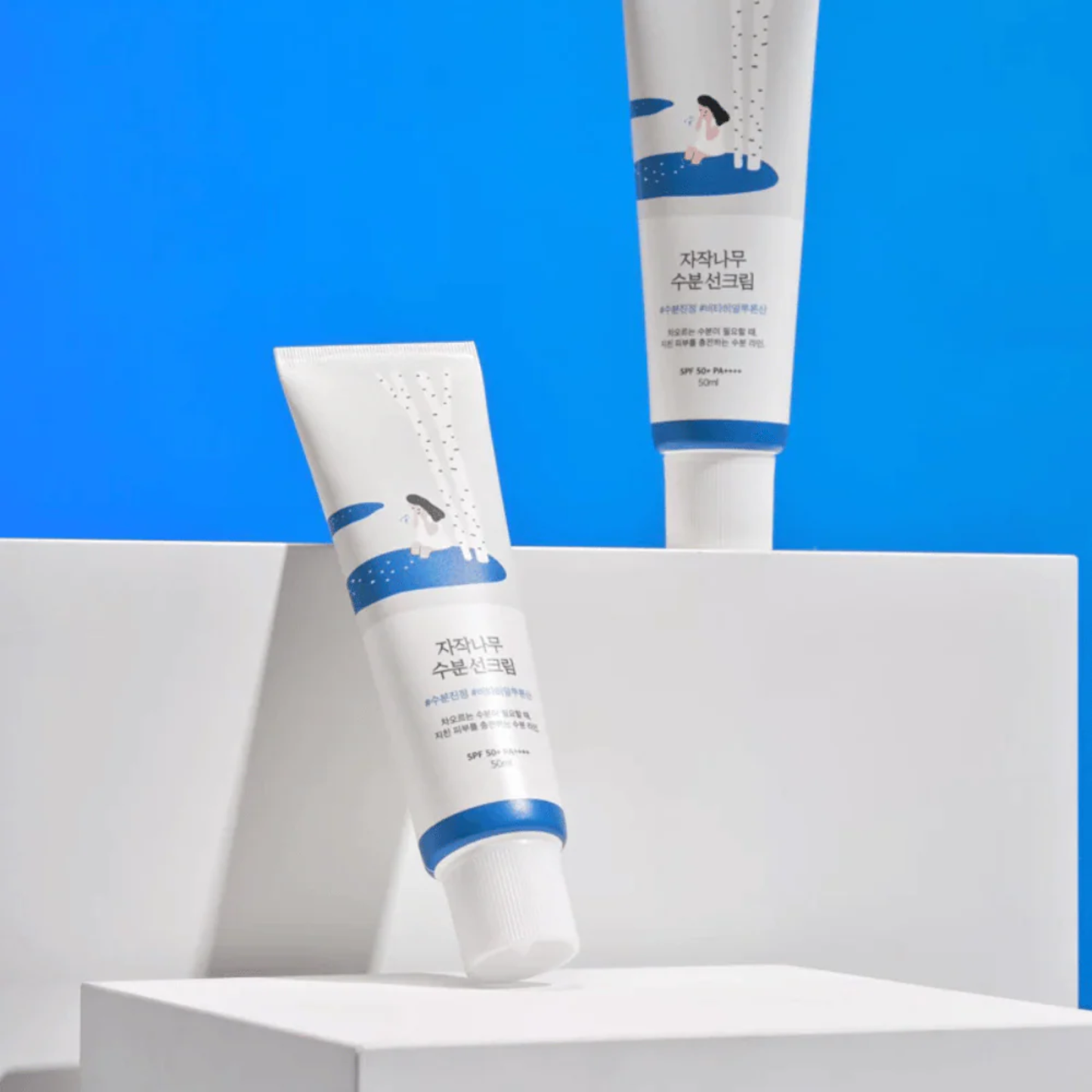 Round Lab – Birch Juice Moisturizing Sun Cream SPF50+ PA++++ | Korean Skincare Australia