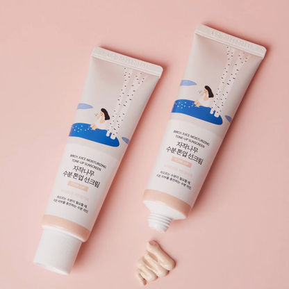 Round Lab – Birch Juice Moisturizing Tone-Up Sunscreen SPF50+ PA++++ | Korean Skincare Australia