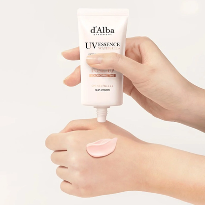 d'Alba Waterfull Pink Correcting Tone-Up Sunscreen SPF50+ PA++++