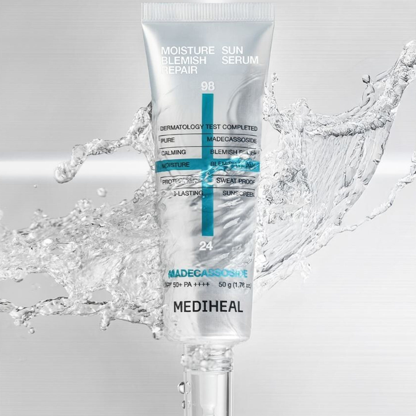 MEDIHEAL Madecassoside Sun Serum SPF50+ | Korean Skincare Australia