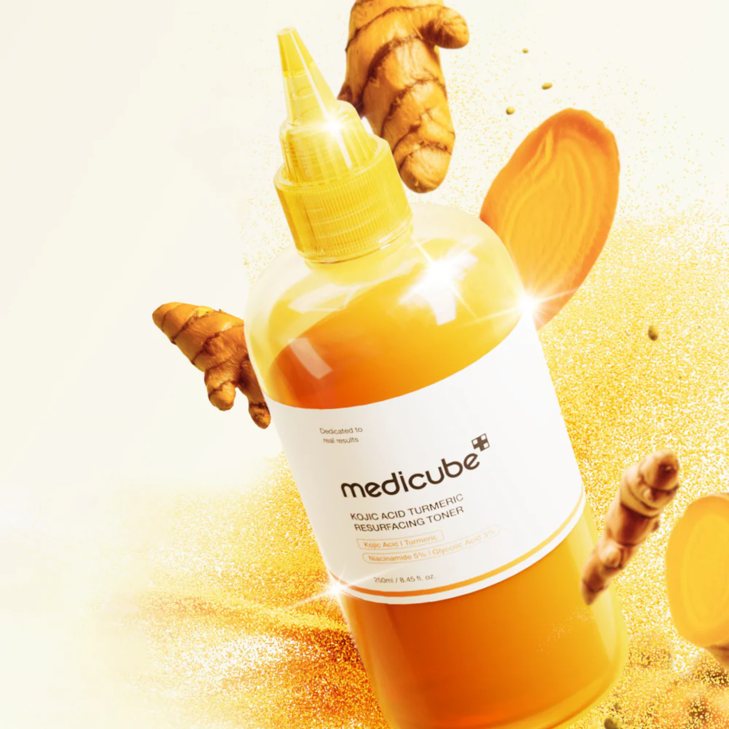Medicube Kojic Acid Turmeric Resurfacing Toner – Brightening Korean Toner