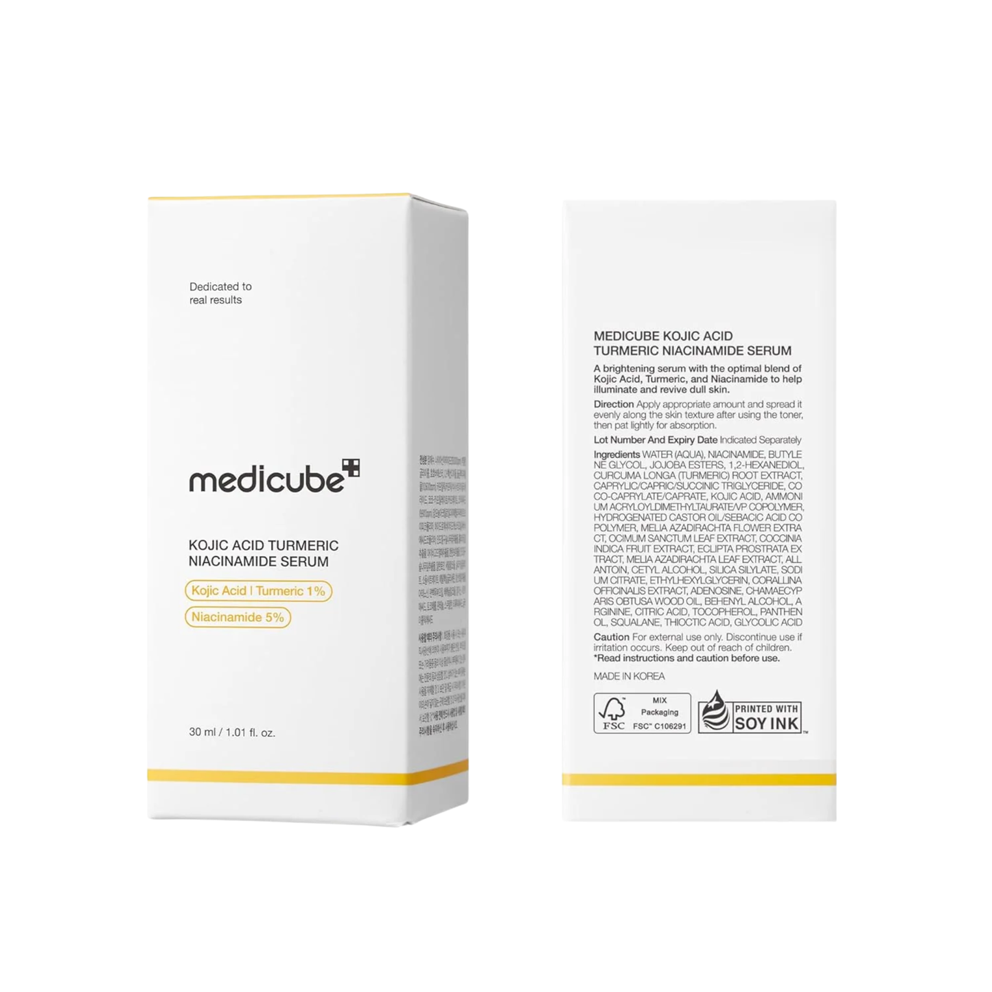 Medicube Kojic Acid Turmeric Niacinamide Serum ??Brightening Korean Serum