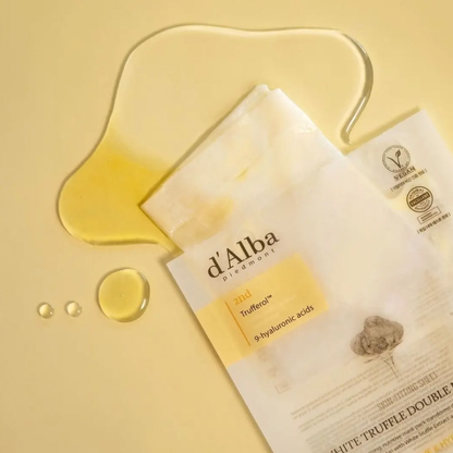 d'Alba – White Truffle Double Mask Pack (Nutritive & Hydrating)
