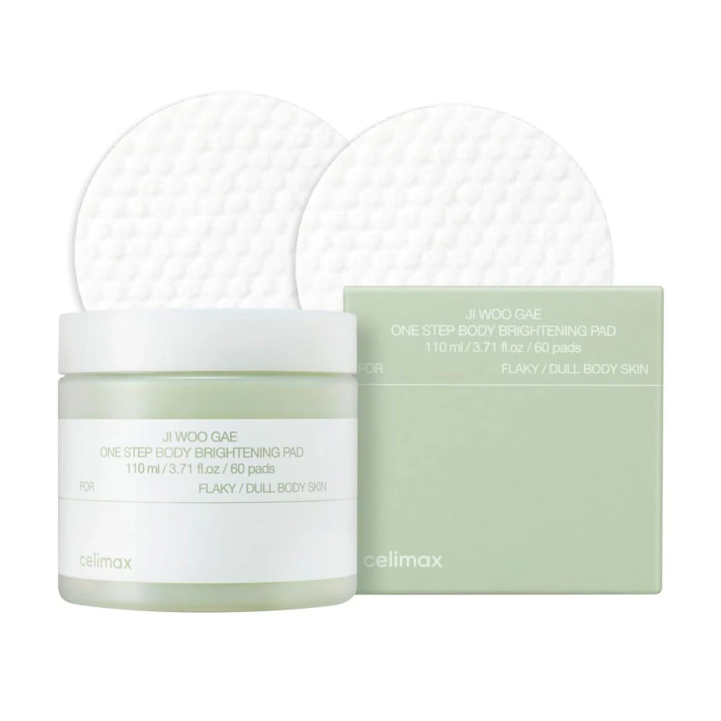 celimax JIWOOGAE One Step Body Brightening Pad